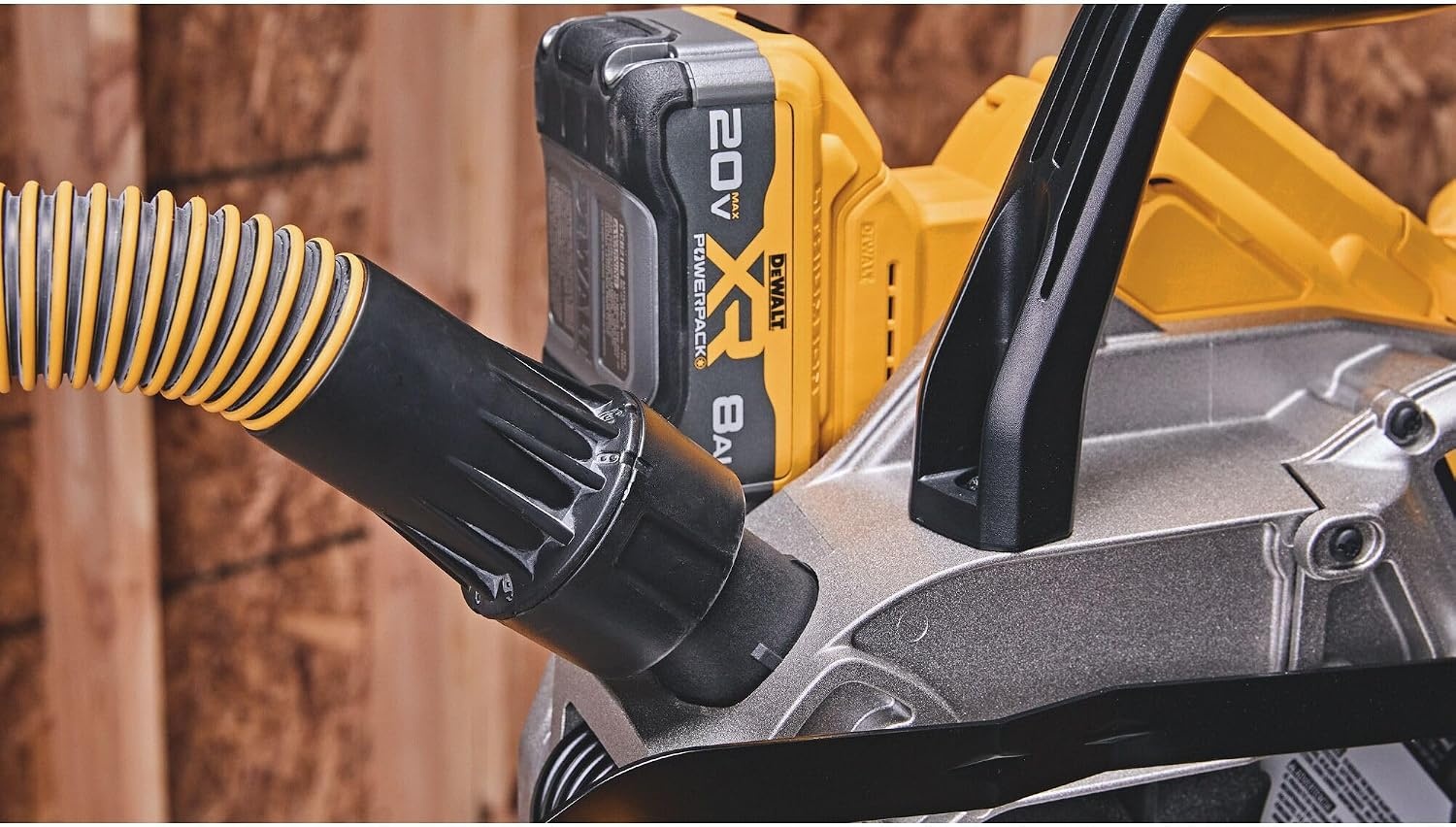 image:imageDEWALT 20V MAX 714Inch Miter Saw Cordless DCS361M120V 10IN Miter Saw