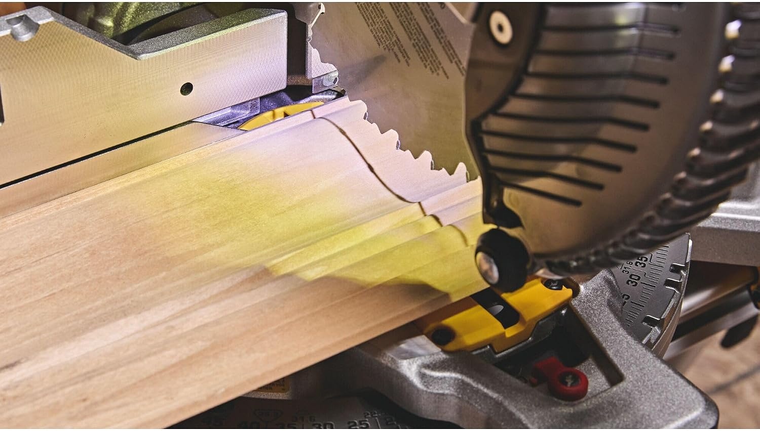 image:imageDEWALT 20V MAX 714Inch Miter Saw Cordless DCS361M120V 10IN Miter Saw