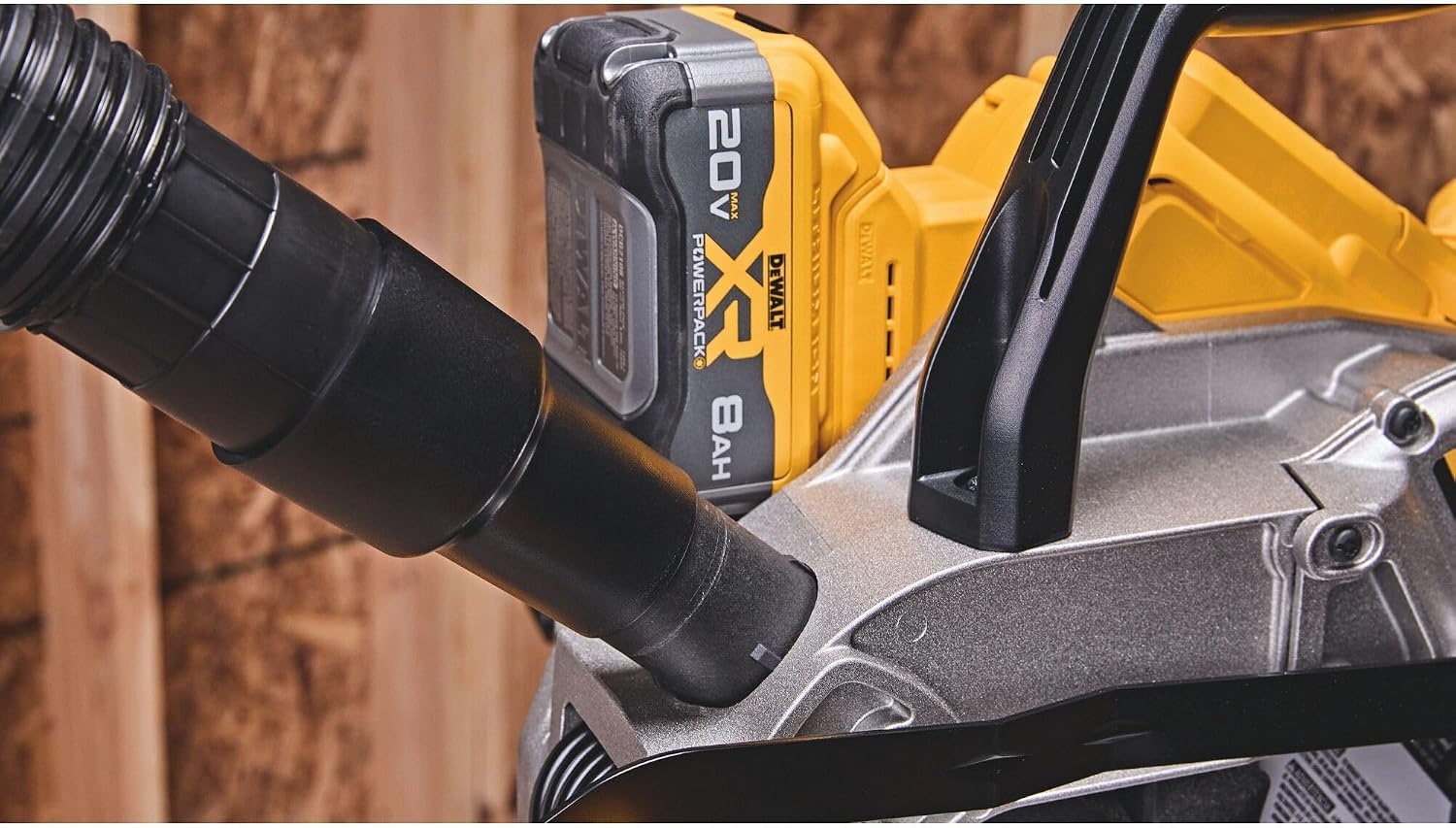 image:imageDEWALT 20V MAX 714Inch Miter Saw Cordless DCS361M120V 10IN Miter Saw