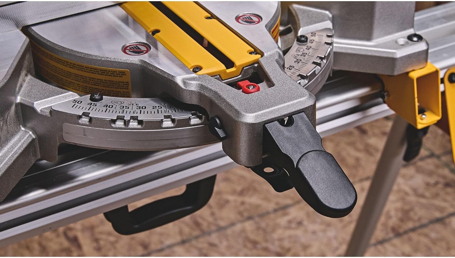 image:imageDEWALT 20V MAX 714Inch Miter Saw Cordless DCS361M120V 10IN Miter Saw