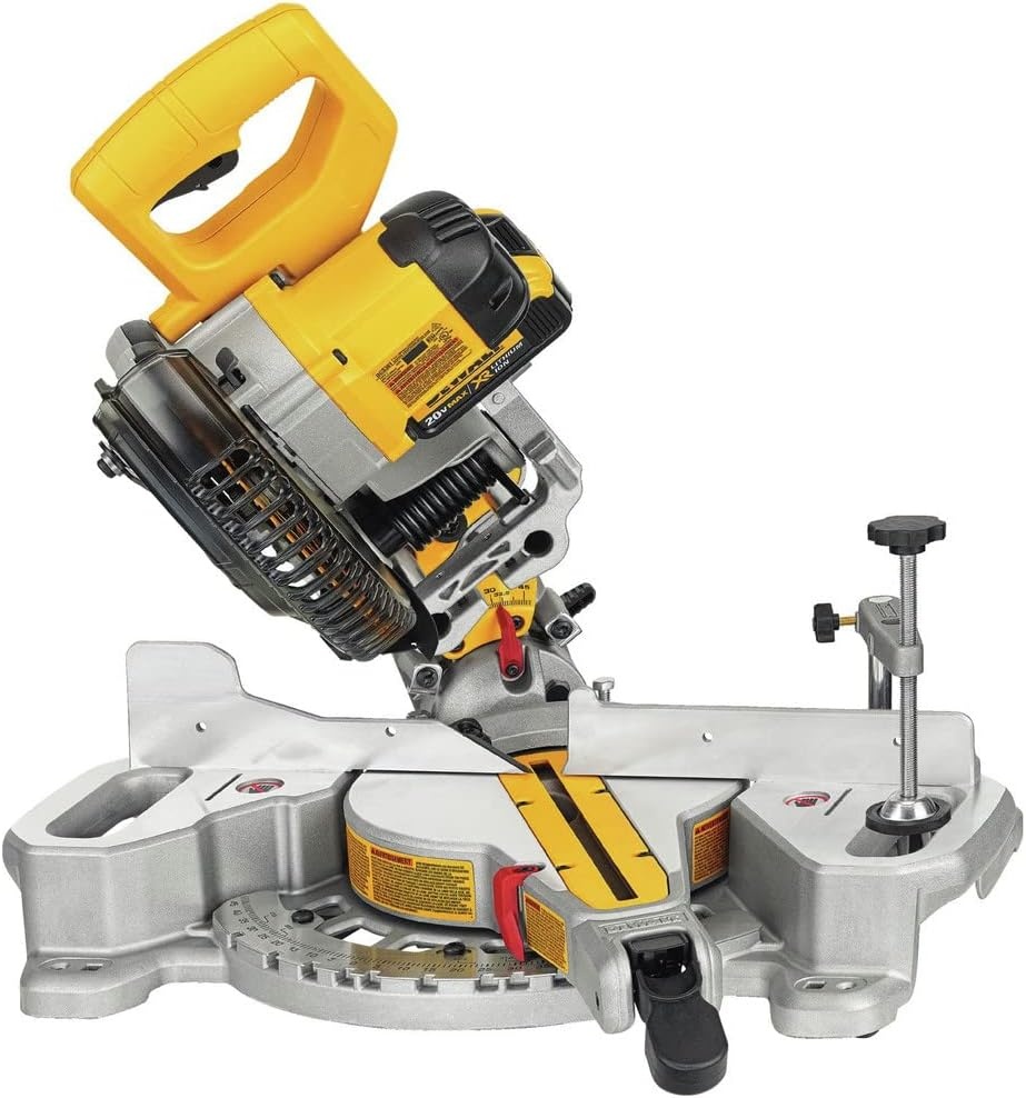 image:imageDEWALT 20V MAX 714Inch Miter Saw Cordless DCS361M120V 714Inch Miter Saw