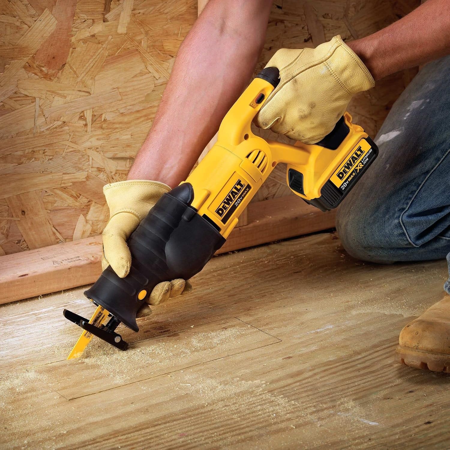 image:imageDEWALT 20V MAX Cordless Reciprocating Saw Compact Variable Speed LED Light Bare Tool Only DCS387BRecip Saw Only