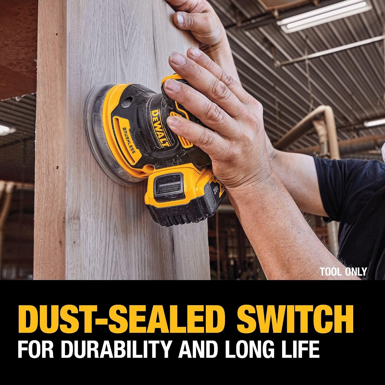 image:imageDEWALT 20V MAX Random Orbital Sander Kit DCW210P1