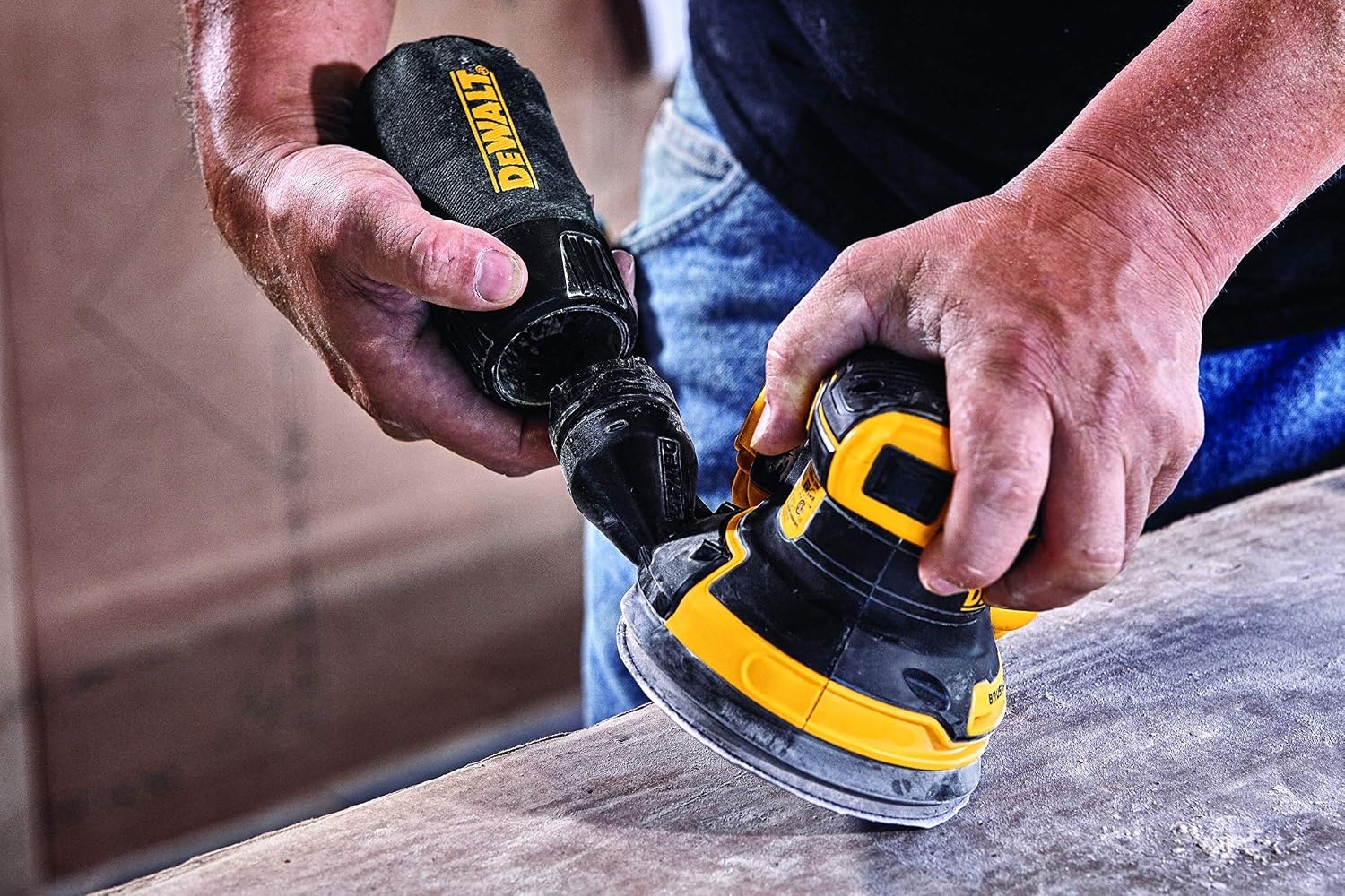 image:imageDEWALT 20V MAX Random Orbital Sander Kit DCW210P1