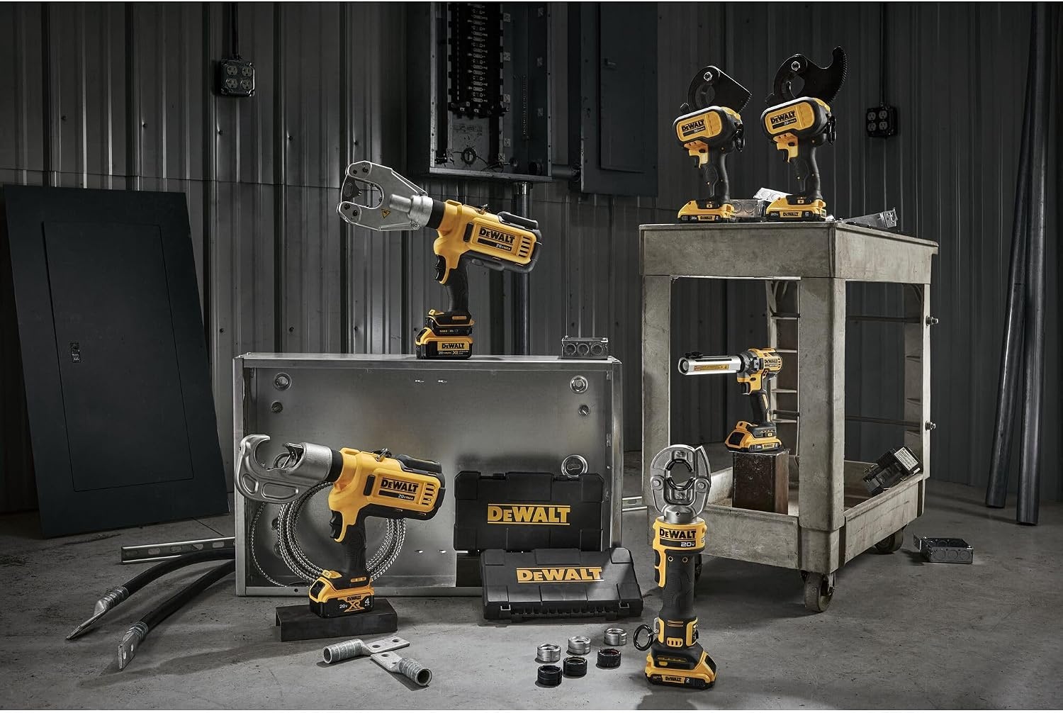 image:imageDEWALT 20V MAX XR Cable Stripper Cordless Tool Only DCE151B White