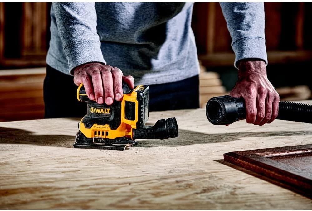 image:imageDEWALT DCW200D1 20V MAX XR Cordless 14 Sheet Variable Speed Sander Kit 20 Ah Battery