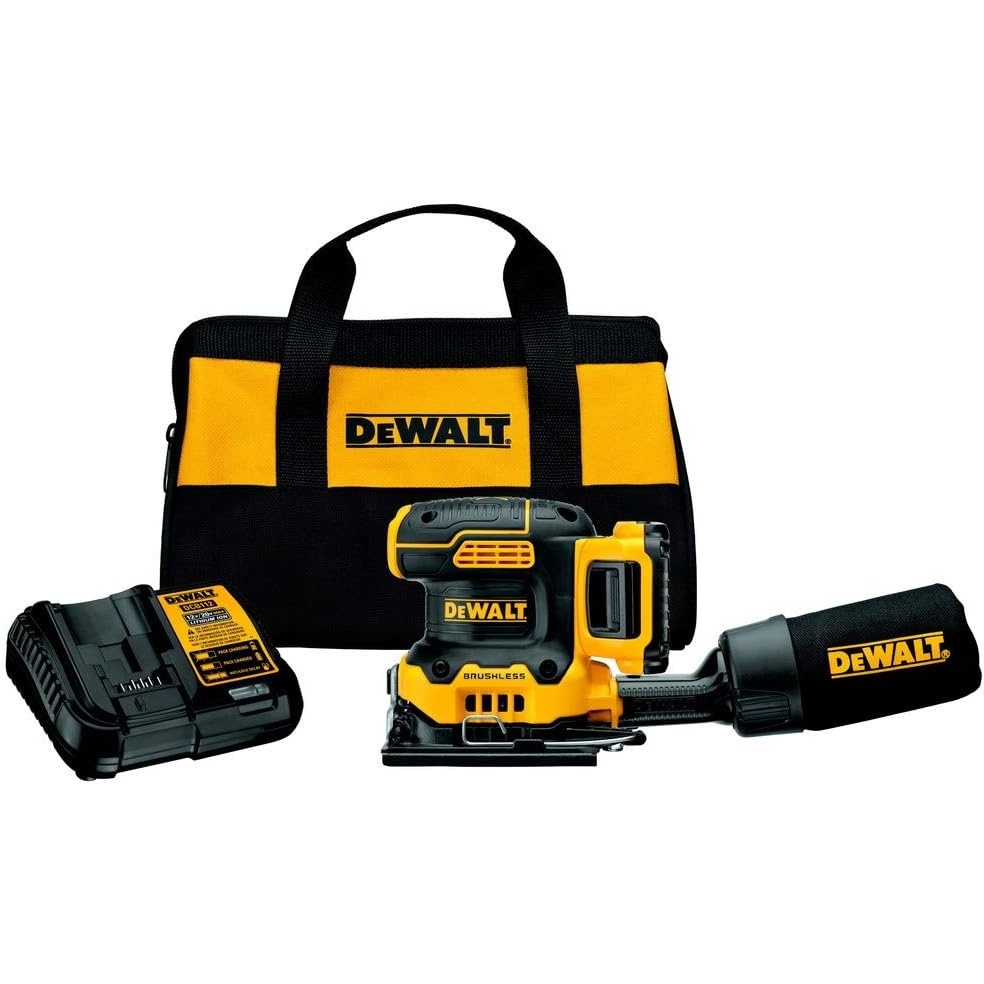 image:imageDEWALT DCW200D1 20V MAX XR Cordless 14 Sheet Variable Speed Sander Kit 20 Ah Battery