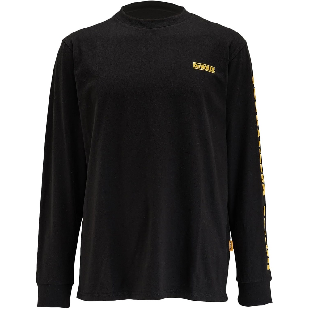 image:imageDEWALT Mens Guaranteed Tough Long Sleeve TShirtBlack
