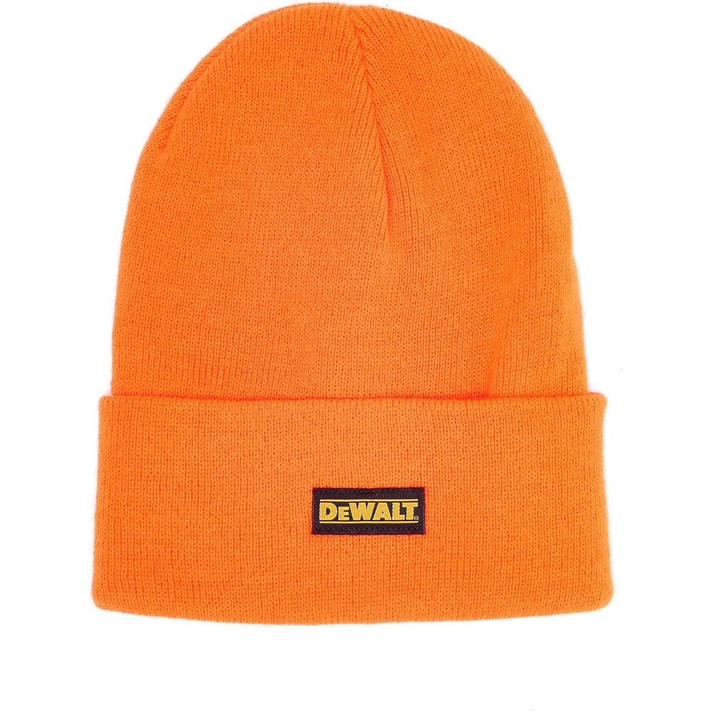 image:imageDEWALT Mens Hawthorne 13 Made in USA BeanieBlaze Orange