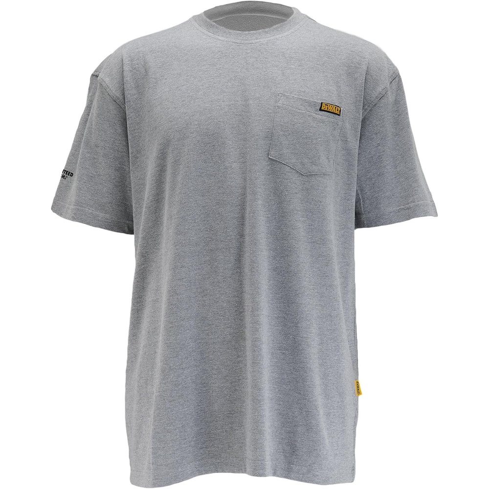 image:imageDEWALT Mens Pocket TShirtHeather Grey