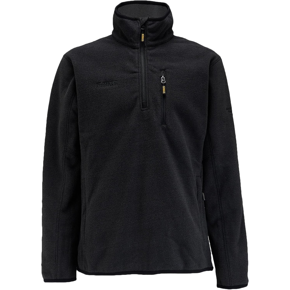image:imageDEWALT Mens QuarterZip Fleece PulloverBlack