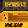 DEWALT 20V MAX Bluetooth Radio, 100 ft Range, Portable for Jobsites (DCR025)(Jobsite Radio Only)