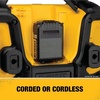 DEWALT 20V MAX Bluetooth Radio, 100 ft Range, Portable for Jobsites (DCR025)(Jobsite Radio Only)