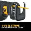 DEWALT 20V MAX Cordless Reciprocating Saw, Compact, Variable Speed, LED Light, Bare Tool Only (DCS387B)(Recip Saw Only)