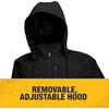 DEWALT DCHJ066C1-2XL 20V/12V MAX Women’s Heated Jacket Kit, Black, XX-Large