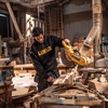 Dewalt Brand Carrier Hoodie Dxww50015 Polycotton Men(Black)