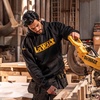 Dewalt Brand Carrier Hoodie Dxww50015 Polycotton Men(Black)