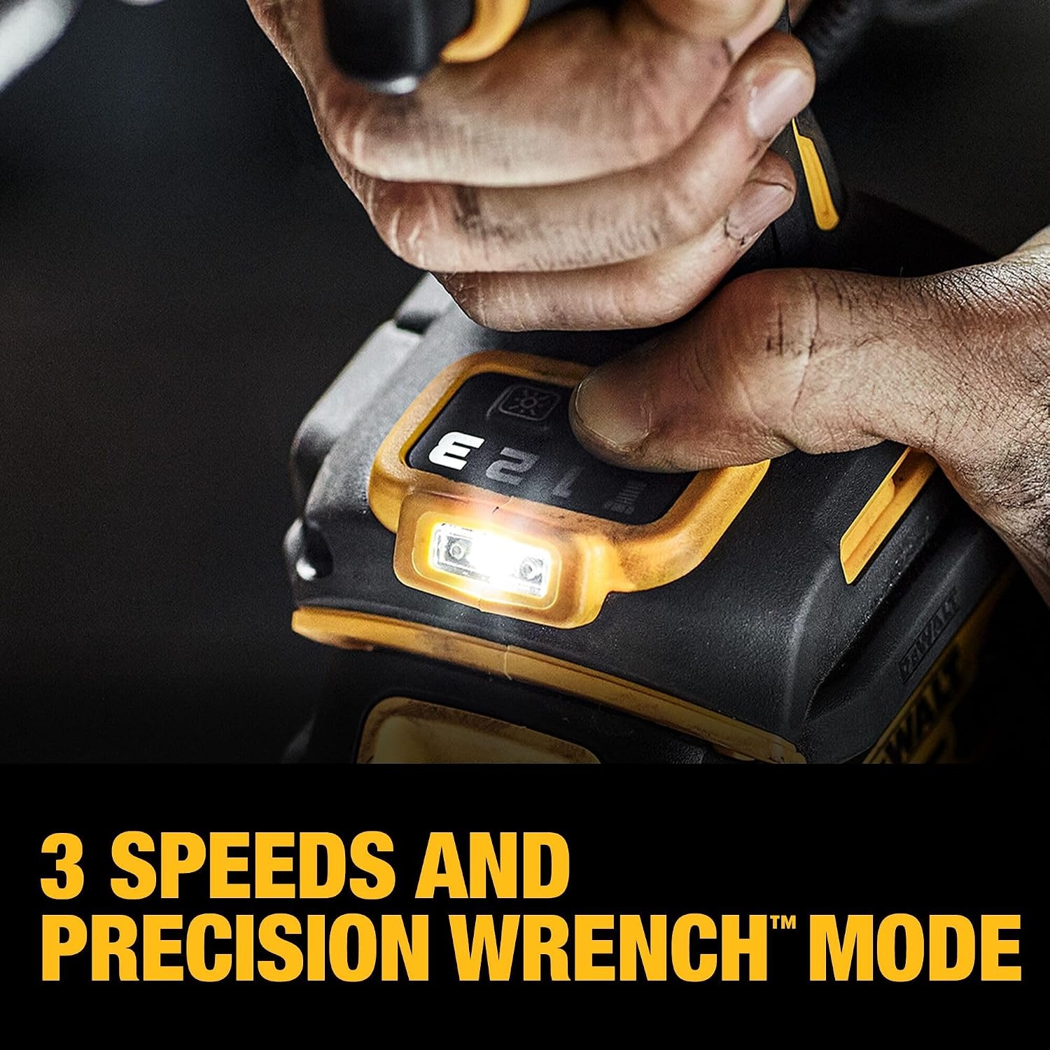 image:imageDEWALT 20V MAX XR 12 Inch Cordless Impact Wrench Kit with Hog Ring Anvil Battery and Charger Included DCF961GP1Kit with Battery