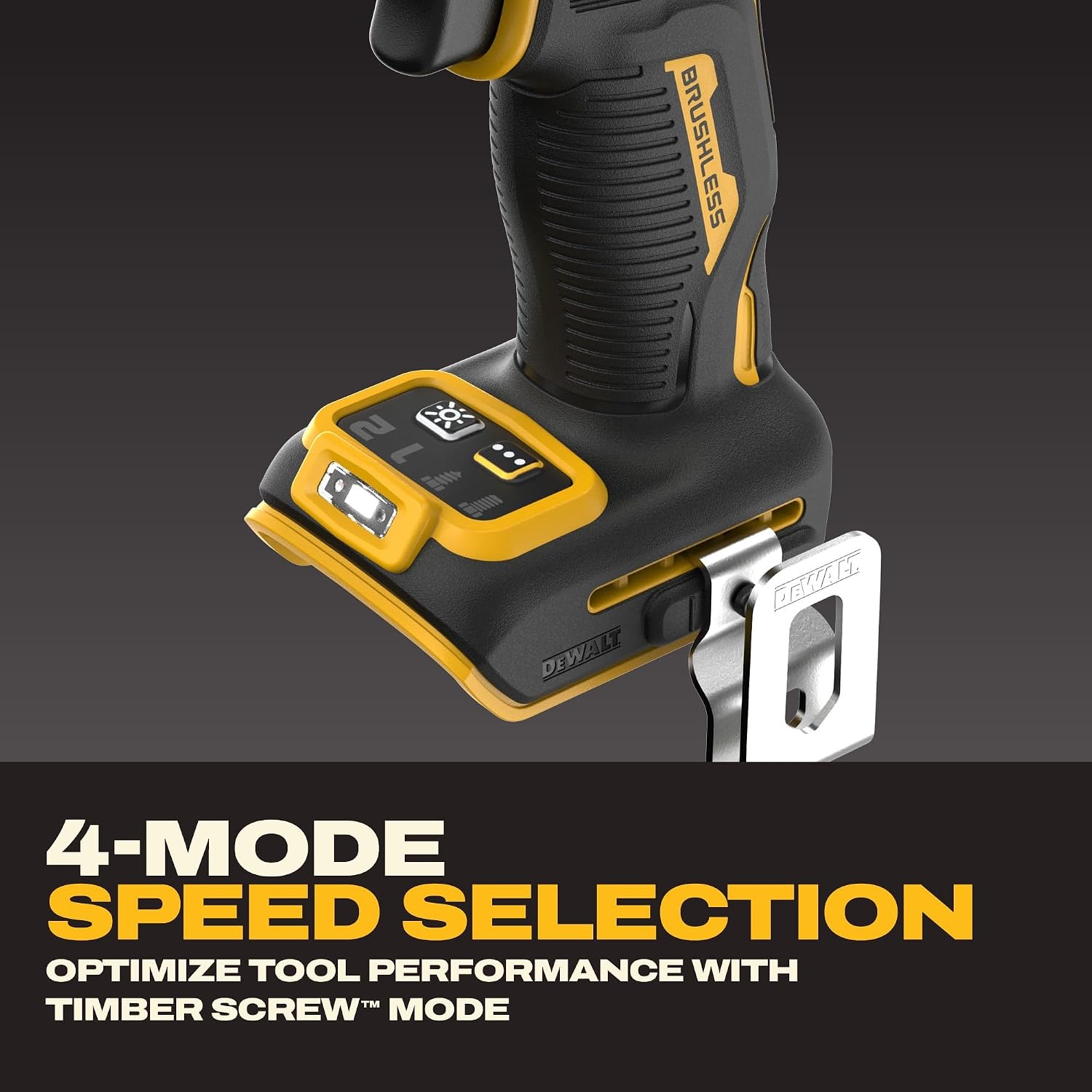 image:imageDEWALT 20V MAX XR Cordless Impact Wrench with Quick Release Chuck 716Inch Tool Only DCF898BNEW 20V 716 Impact Wrench