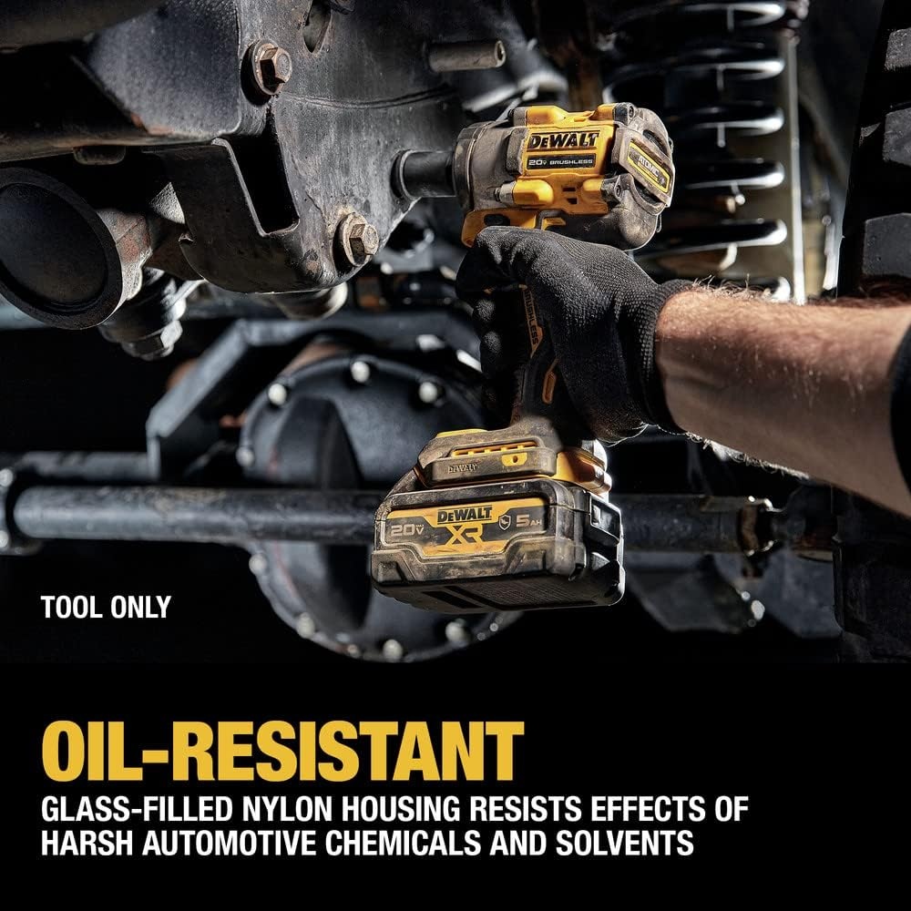 image:imageDEWALT ATOMIC 20V MAX 12 in Cordless Impact Wrench with Hog Ring Anvil Tool Only DCF921B1