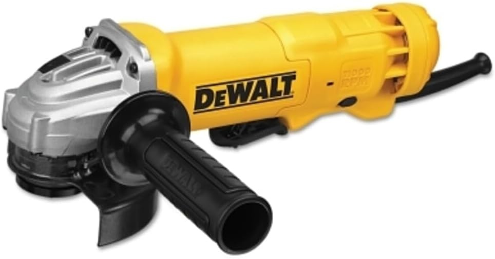 image:imageDEWALT Angle Grinder 412 in 11 Amp 11000 RPM No LockOn Paddle Switch Dust Ejection System Electric Grinder Tool DWE402NOne Size