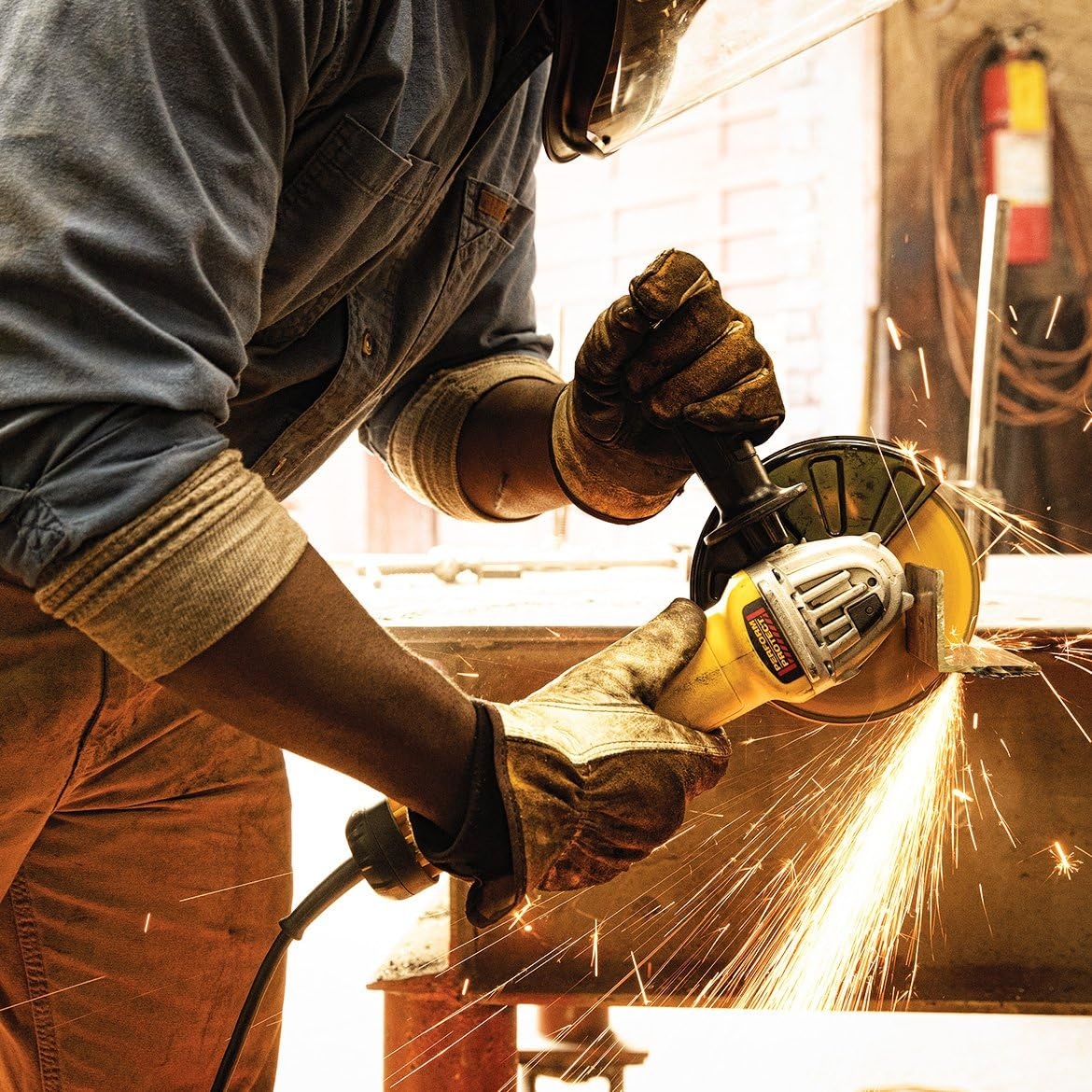 image:imageDEWALT Angle Grinder Tool 412 to 5Inch Paddle Switch DWE43114N