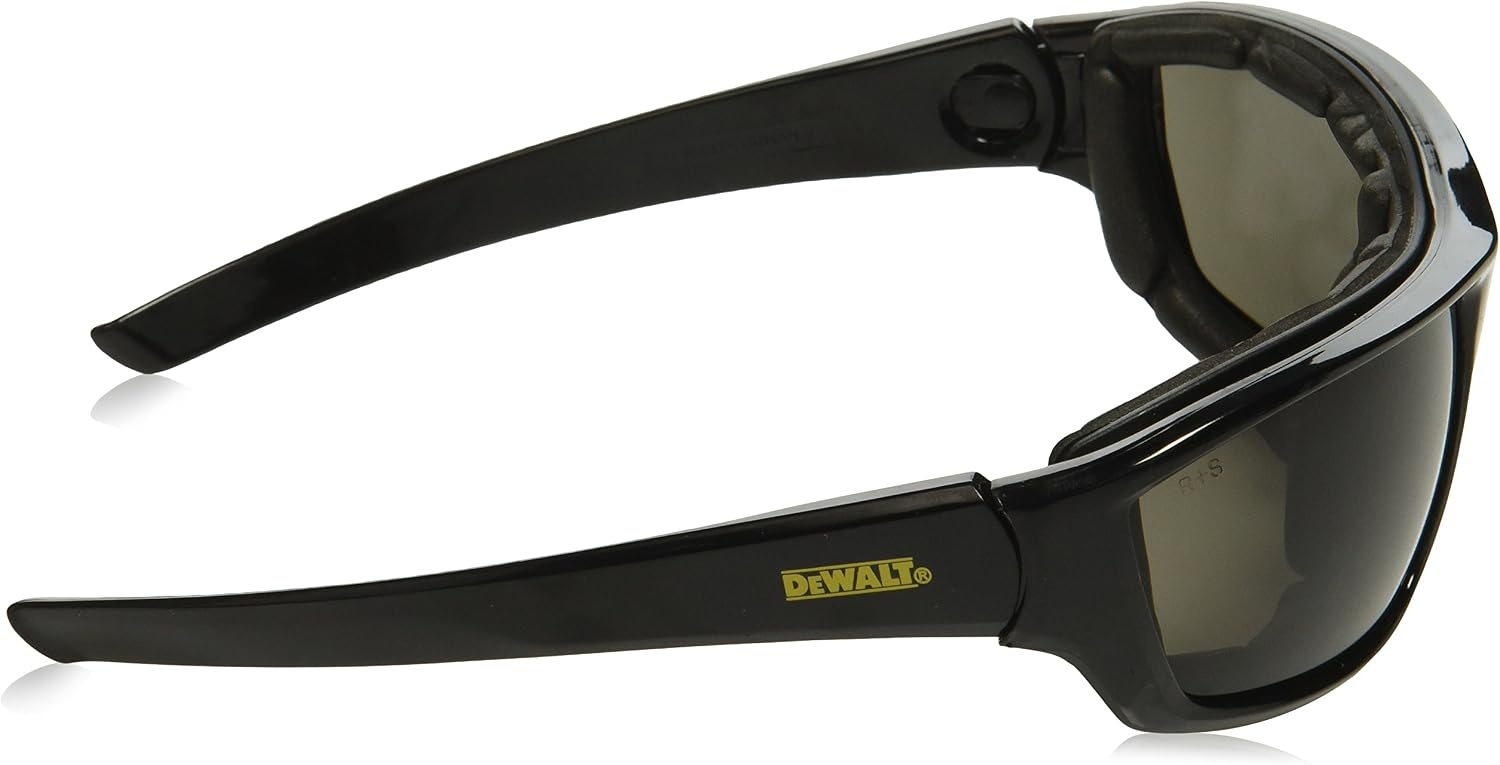 image:imageDEWALT DPG8321 Converter Safety Glasses Black Frame Smoke AntiFog Lens