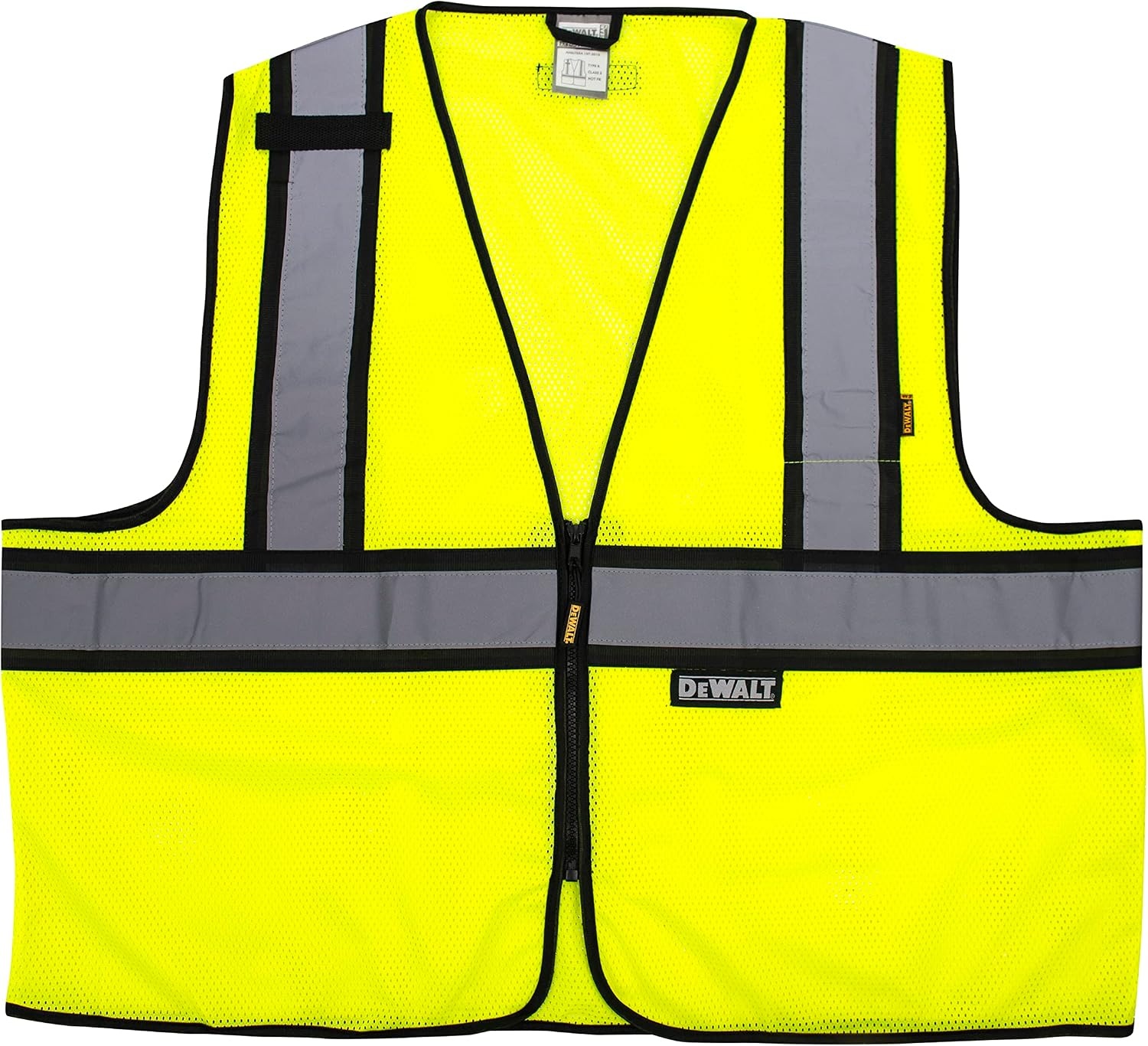 image:imageDEWALT DSV221 Class 2 Contrasting Trim Economy Mesh Vest Green Size 4X