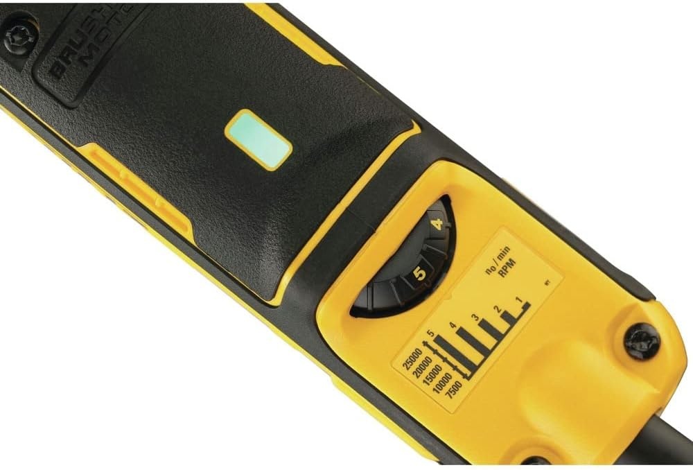 image:imageDEWALT Die Grinder Brushless Variable Speed Paddle Switch With LockOn 2Inch DWE4997VS