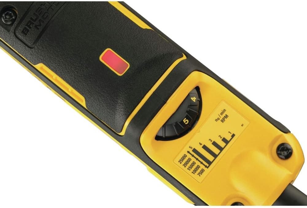 image:imageDEWALT Die Grinder Brushless Variable Speed Paddle Switch With LockOn 2Inch DWE4997VS