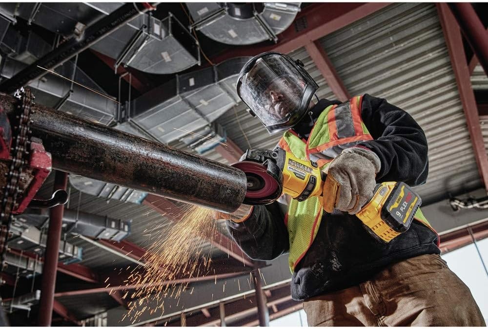 image:imageDEWALT FLEXVOLT 60V MAX Angle Grinder with Kickback Brake Kit 412Inch to 6Inch DCG418X2
