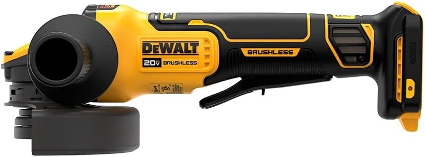 image:imageDEWALT FLEXVOLT ADVANTAGE 20V MAX Angle Grinder Paddle Switch 412Inch to 5Inch Tool Only DCG416B 412Inch to 5Inch Tool Only DCG416B