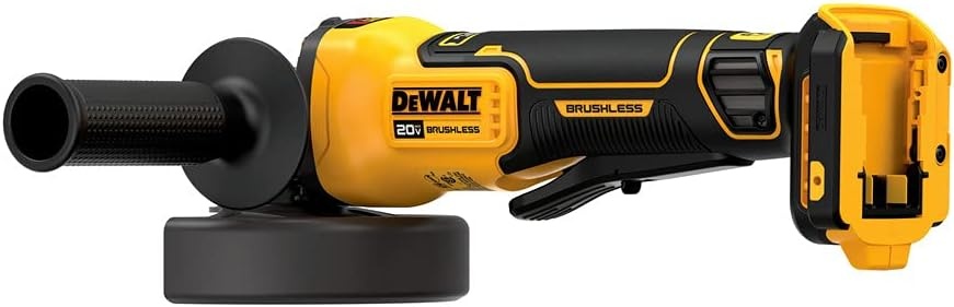 image:imageDEWALT FLEXVOLT ADVANTAGE 20V MAX Angle Grinder Paddle Switch 412Inch to 5Inch Tool Only DCG416B 412Inch to 5Inch Tool Only DCG416B