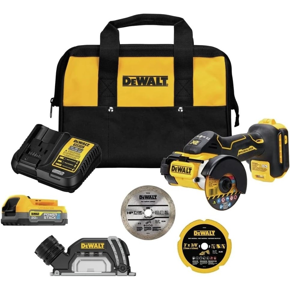 image:imageDEWALT 20V MAX Cordless Angle Grinder Kit 3in DCS438E1