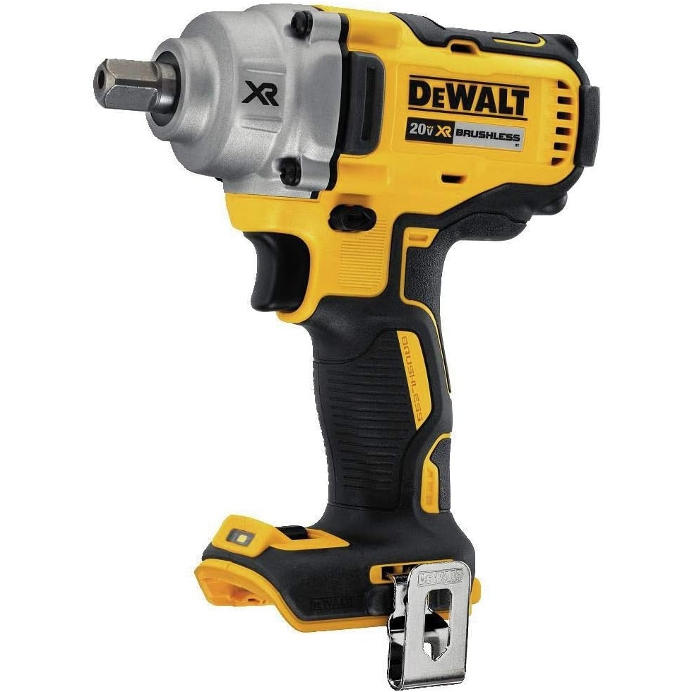 image:imageDEWALT 20V MAX XR Impact Wrench Cordless 12Inch with Detent Pin Anvil 330lbs of Torque 3100 IPM Bare Tool Only DCF894B