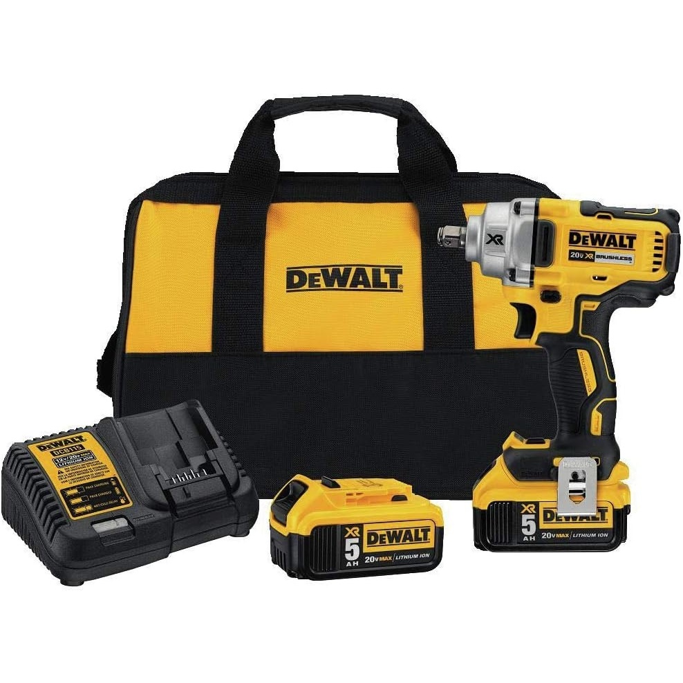 image:imageDEWALT 20V MAX XR Impact Wrench Kit Hog Ring Anvil 12Inch DCF894HP2Impact Wrench Only