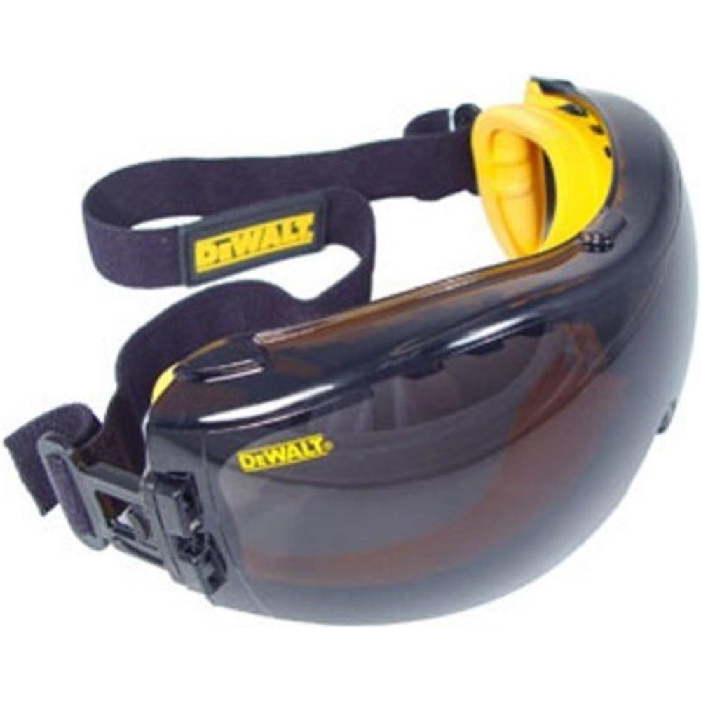 image:imageDEWALT Concealer Clear Anti Fog Dual Mold Safety Goggle Dpg82 Unisex Adult Tinted Anti Fog Adjustable Polycarbonate Full RimSmoke