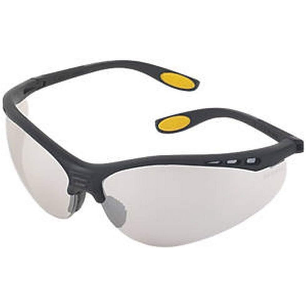image:imageDEWALT DPG581C Reinforce Clear Lens High Performance Protective Safety Glasses with Rubber Temples
