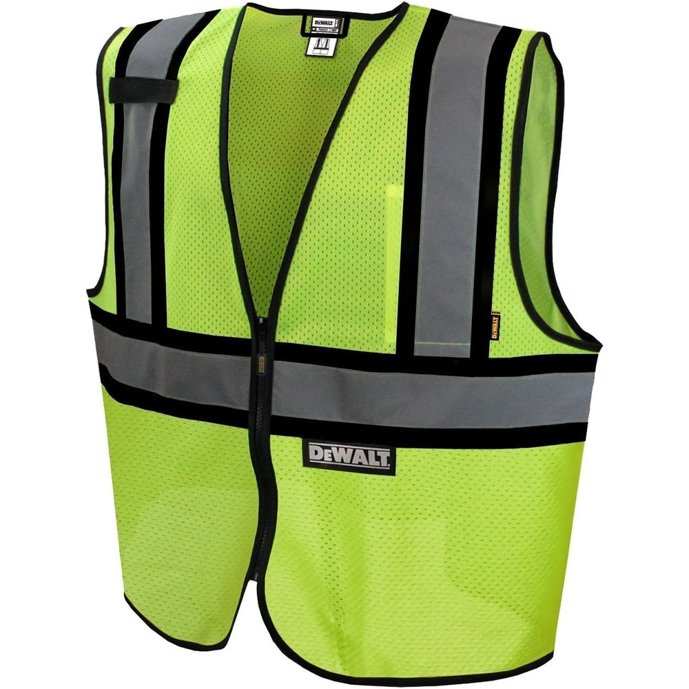 image:imageDEWALT DSV221 Class 2 Contrasting Trim Economy Mesh Vest Green Size L