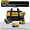 DEWALT 20V MAX* Cordless Impact Wrench Kit with Hog Ring, 3/8-Inch (DCF883M2)(Impact Wrench Kit Only)