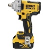 DEWALT 20V MAX Impact Wrench, Cordless, 1/2 inch, 2 Batteries and Charger Included (DCF891P2) | 600 Ft-Lbs Fastening and 800 Ft-Lbs Breakaway, Precision Wrench, Includes 2×5.0ah Batteries, Charger and Bag, (2 Batteries)