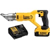 DEWALT 20V MAX Metal Shear Kit, Swivel Head, 18GA (DCS491M2)