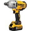 DEWALT 20V MAX* XR 3/4″ Impact Wrench, Cordless, Hog Ring, with 2 Batteries and Charger, 5Ah (DCF897P2)