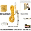 DEWALT 50′ Vertical Lifeline with Rope Adjuster