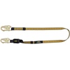 DEWALT 6 Ft. Lanyard, Twin, External Absorber, with Snap Hooks on Both Ends(Single  External Absorber  with Snap Hooks Both Ends)