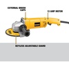 DEWALT Angle Grinder, 7 in., 13 Amp, 8,000 RPM, High Power-to-Weight, Heavy Duty Electric Grinder Tool, Corded (DW840)