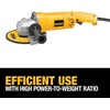 DEWALT Angle Grinder, 7 in., 13 Amp, 8,000 RPM, High Power-to-Weight, Heavy Duty Electric Grinder Tool, Corded (DW840)