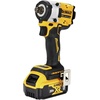 DEWALT DCF921P2 ATOMIC 20V MAX* 1/2 in. Cordless Impact Wrench with Hog Ring Anvil Kit | 300 Ft-Lbs Fastening/450 Ft-Lbs Breakaway, 4 Speeds, Kit: DCF921, DCB115, 2) DCB205 5ah