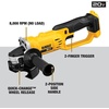 DEWALT DCG412B 20V MAX* Lithium Ion 4-1/2” Grinder (Tool Only)(5/8 in.)