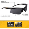 DEWALT DPG51-2C Radius Smoke 10 Base Curve Lens Protective Safety Glasses